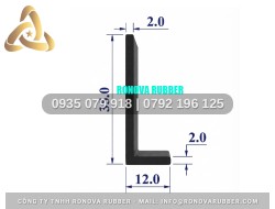 Sợi Gioăng Cao Su Kháng Xé Tốt Hình Chữ L 12x35x2