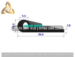 Dây Ron Cao Su Chuẩn Dây Chuyền Chữ P 50x13.5x3