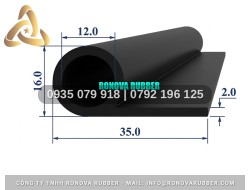 Gioăng Cao Su Phục Vụ Lắp Ráp Dạng P 35x16x2