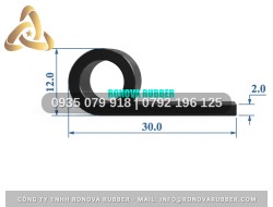 Gioăng Cao Su Tính Ứng Dụng Thực Tiễn Hình P 30x12x2