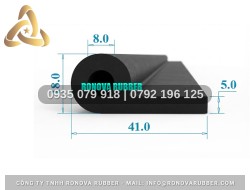 Ron Cao Su Bán Trực Tiếp Theo Mét Hình Chữ P 41x18x5