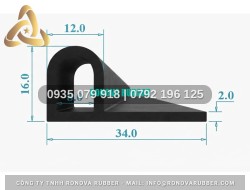 Ron Cao Su Hệ Công Nghiệp Dạng P 34x16x2