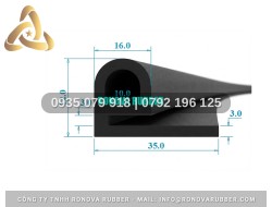 Sợi Gioăng Cao Su Phụ Trợ Kỹ Thuật Chữ P 35x22x3