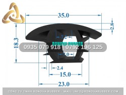 Ron Cao Su Hệ Công Nghiệp Dạng T 35x18.3x15