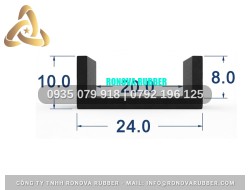 Cao Su NBR Cung Cấp Số Lượng Lớn Chữ U 24x10x20