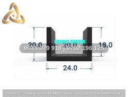 Cao Su NBR Phân Phối Sỉ Lẻ Chữ U 24x20x20