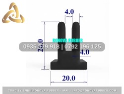 Cao Su Thường Chuẩn Kích Thước Chữ U 20x26x4
