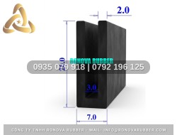 Gioăng Cao Su Chuyên Dụng Chữ U 7x20x3