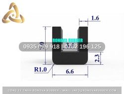 Gioăng Cao Su Hàng Tiêu Chuẩn Công Nghiệp Chữ U 6.6x7x3.4