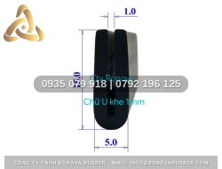Ron Cao Su Quy Cách Chuẩn Chữ U 5x15x1
