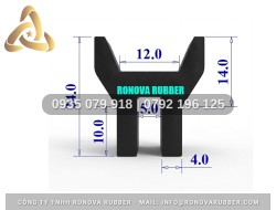 Ron Cao Su Ronova Dẻo Dai Chữ U 24x12x5