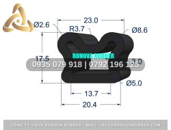 Gioăng cao su EPDM cho cửa nhôm