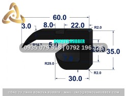 Gioăng cao su EPDM dùng cho cửa sofa
