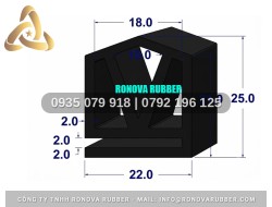 Ron cửa nhôm chất liệu thiên nhiên