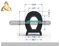Silicon Ronova nồi hấp chữ D 10.7x16x3