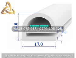 Ron nồi sấy bằng silicon chữ E 17x14x2