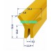 Ron silicon chữ H lò nướng 34.4x32x5.1