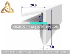 Ron silicon Ronova chữ H 29x20x2