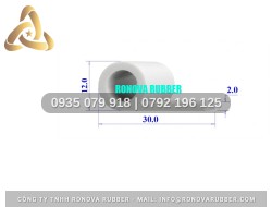 Ron silicon chuyên dùng nồi sấy chữ P 30x12x2