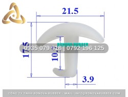 Gioăng silicon Ronova chữ T 21.5x17.5x3.9