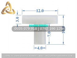 Ron silicon dành cho lò nướng chữ T 12x10x4