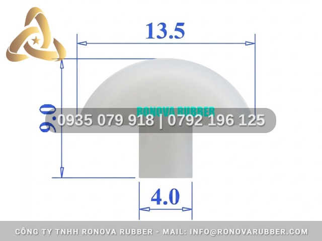 Silicon Ronova dùng cho lò nướng chữ T 13.5x9x4