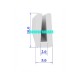 Cuộn ron bằng silicon chữ U 5x10x2