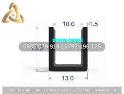 Cuộn ron nồi hấp từ silicon Ronova chữ U 13x15x10